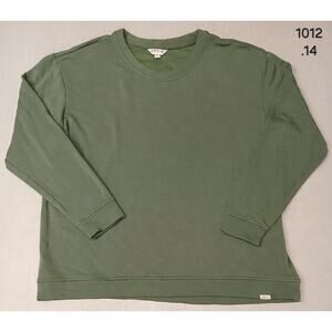 Orvis (XL) Men's Olive Green Crewneck Pullover Sweatshirt